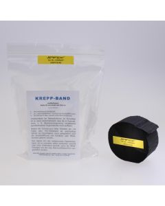 SAFEX®-Krepp-Band mattschwarz, 45 mm breit